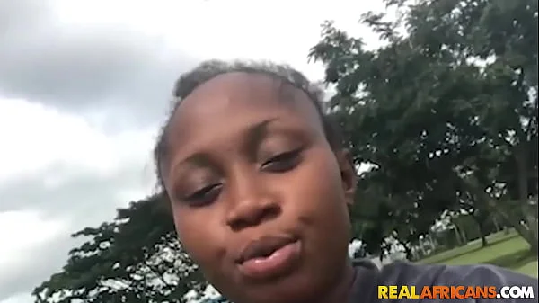 Thick Busty Nigerian Student Meets Fboy After Class!