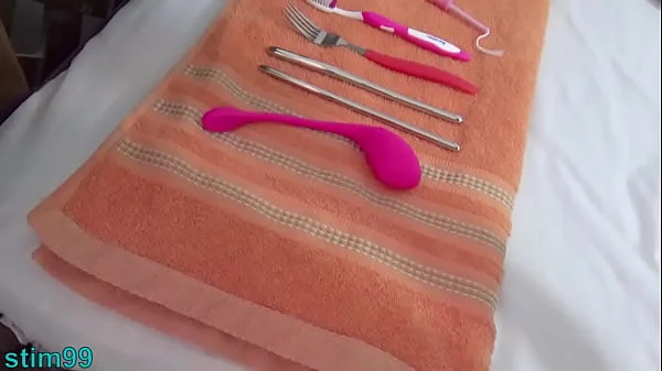 Japanese Tampons insertion in Cervix and  Fucking with Objects