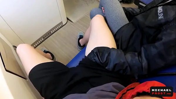 Real Public Blowjob in the Train | POV Oral CreamPie by MihaNika69 and MichaelFrost