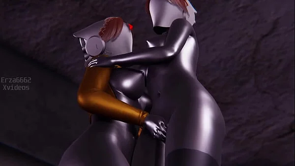 Twins Sex scene in Atomic Heart l 3d animation