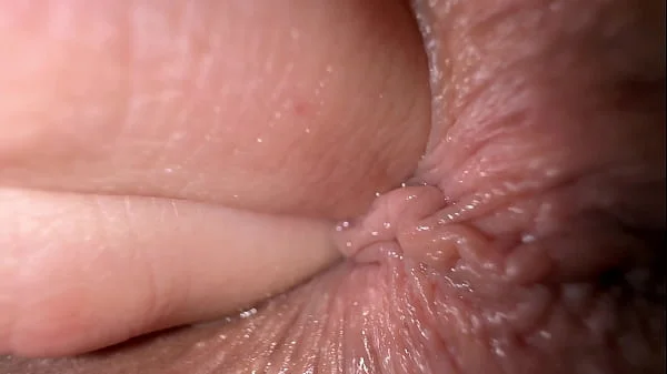 Close up ass fingering and dirty talk, anal masturbation orgasm