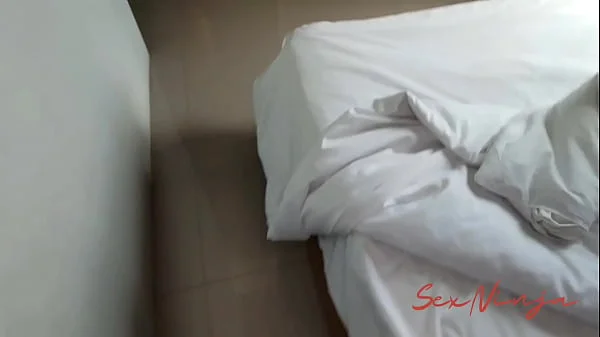 Hotel ran out of Separate Beds and Need to Share one with Step-Mom