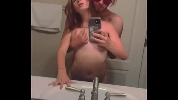 Sexy 18yo blonde has intense sex while filming herself for cheating ex