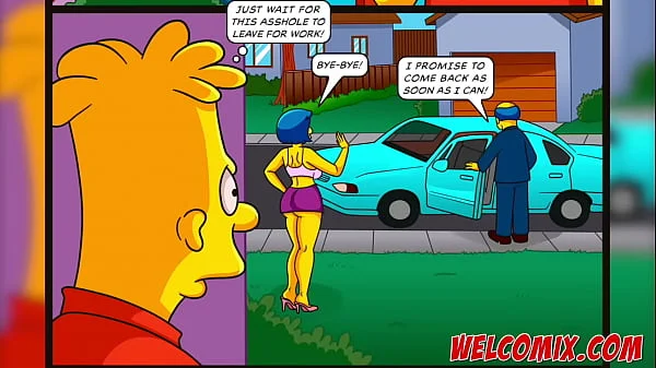 Barty fucking his friend's mother - The Simptoons Simpsons porn