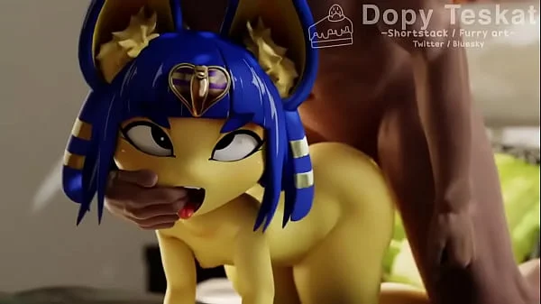 Ankha dando para o negão