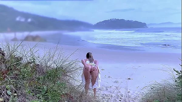 My stepson and I agreed early to walk along the outdoor beach, but I really wanted to feel his dick fucking my asshole. We tried the best location, but it didn't work out very well