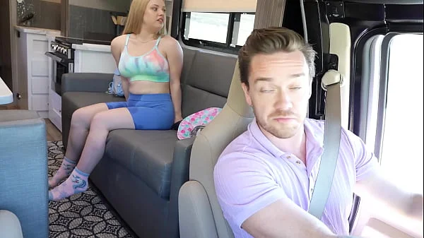 I Let Him Borrow My Face And Pussy To Thank Him For The Lift