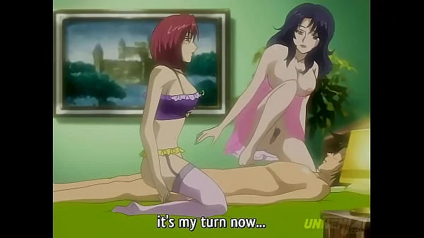 Step Mom and Step Aunt Fuck the Young Boy - Hentai Uncensored [Subtitled]