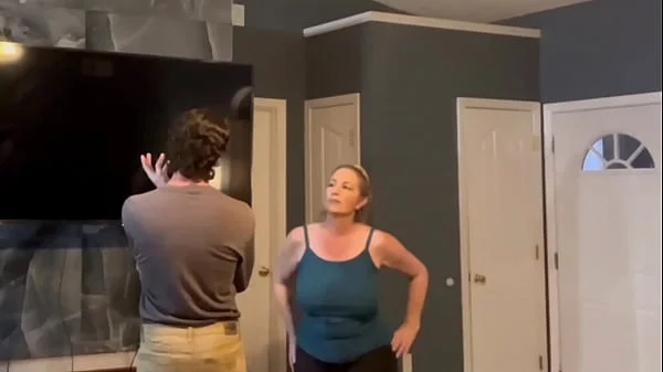 Danni Jones' Son's Friend Fixes Her House and Her Tight Milf Pussy