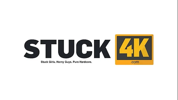 STUCK4K. Lucky guy penetrates irresistible stuck girl Mia Trejsi muff