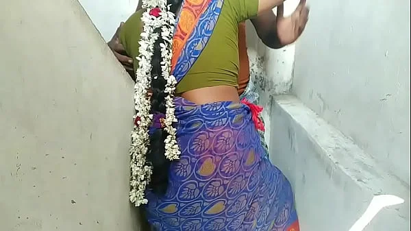 tamil aunty long hair sex with servant boy