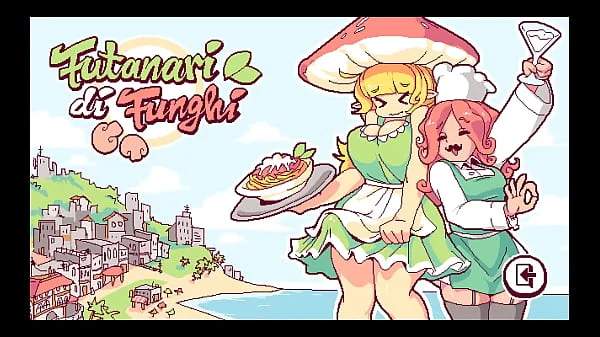 Futanari Di Funghi [ FUTA Hentai Game ] Ep.1 giving then shemale cum as special sauce in the restaurant !