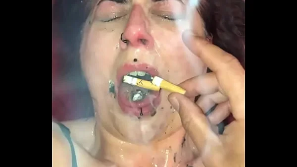 Anal and spit for my human ashtray