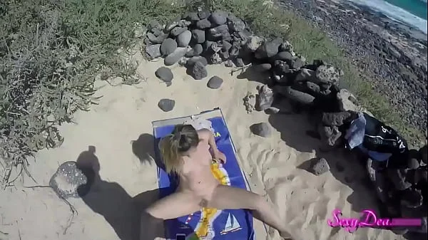 Sun, Sand, and Seduction: Sexydea's Scandalous POV Doggystyle on the Beach