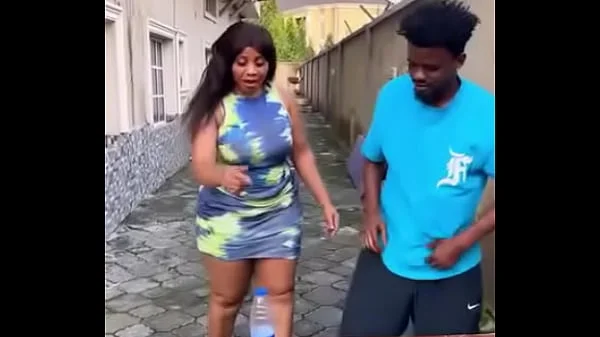 Big ass naija babe with big ass and great body in a flip Bottle Challenge where you strip for every loss