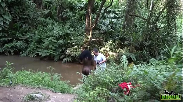 Ensaio Fotográfico da negra baiana no riacho  - Bruna Black - Binho Ted - Baiana Arretada