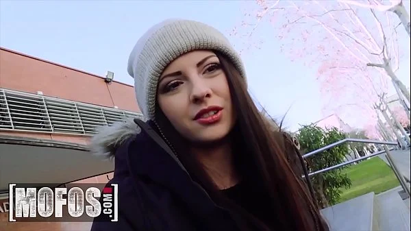 Italian Teen (Rebecca Volpetti) Getting Her Ass Fucked In Public - MOFOS