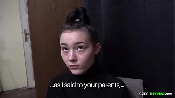 Cheeky Eighteen Years Old Girl Has A Very Bad Habit