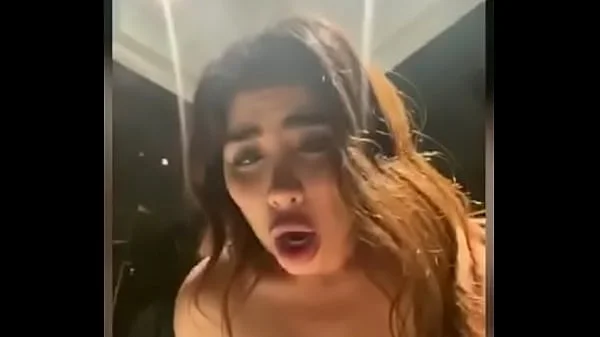 French Arab camgirl masturbating in a bathroom & spraying everywhere