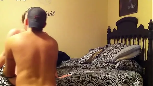 Chubby girlfriend convinced to suck and fuck on camera