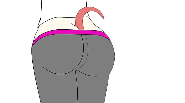 Female Possession - Worm In-Pants Animation 1