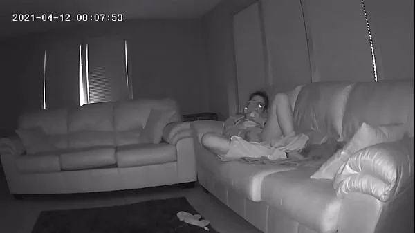 Caught Masturbating on My Couch Housesitting Hidden Cam