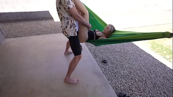 Fucking in a Hammock Outside
