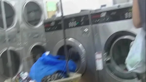 Helena Price Public Laundry Upskirt Flashing Tease! Exhibitionist MILF Vs College Voyeur at the laundry! (Part1)