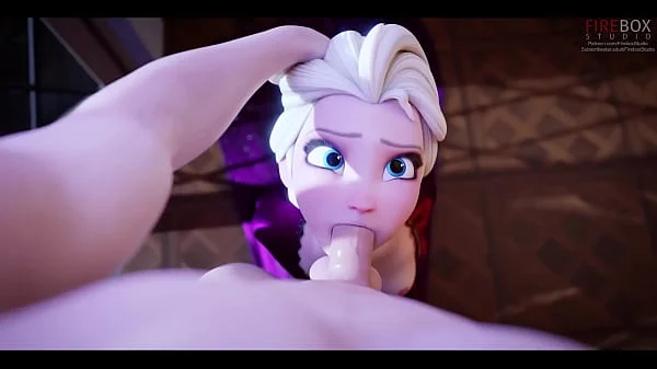 Elsa Deepthroat - Frozen