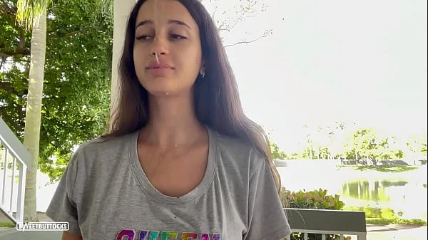 He cum on my face and sent to the backyard