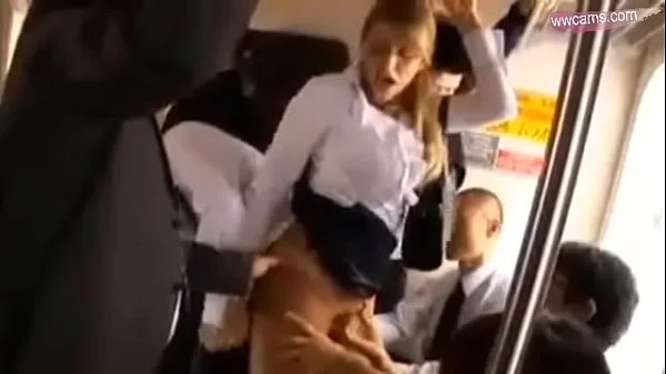 MILF Wife Gets Groped And Fucked Inside The Train On The Way To Work Hot