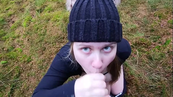 Outdoor sex with cute chubby girl Maja!