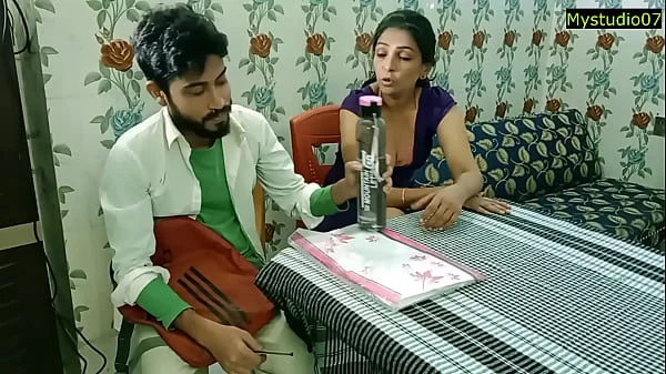 Indian beautiful Madam and student hot sex!! Latest hot sex