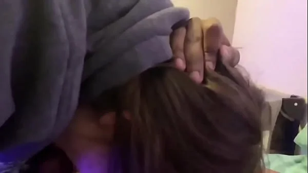 Lesbian bestfriend comes to my room again to give me sloppy suck off time (Commentary)