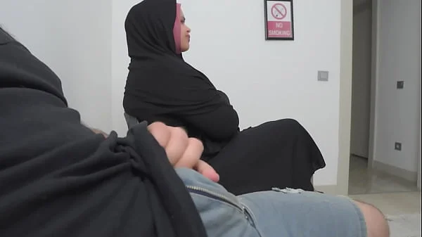 Married woman caught me jerking off in Public waiting room.