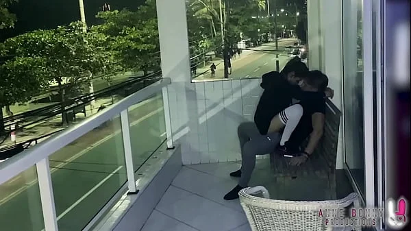 BUSTED! Public Sex on Balcony Caught by Police