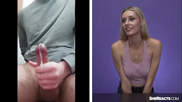 Emily Jade rates my cumshot - She Reacts